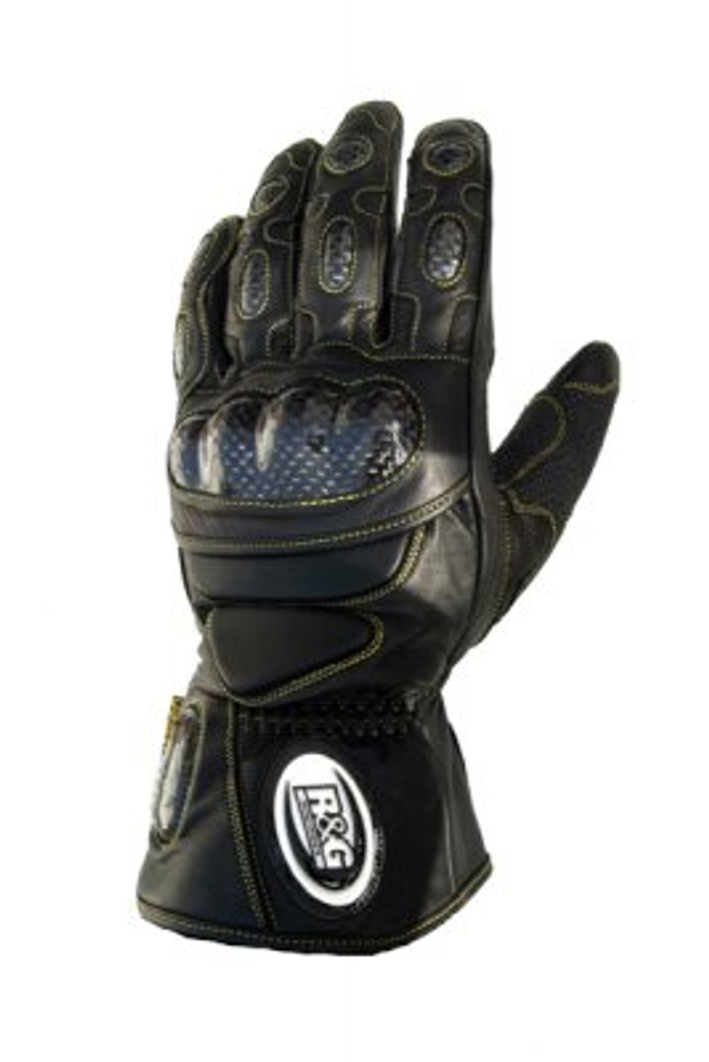 R&G Racing Leather Gloves (Black) R&G Racing Leather Gloves (Black)
